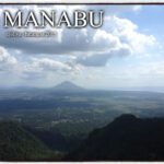 Scenic view from Mt. Manabu in Batangas with lush ridges and distant peak