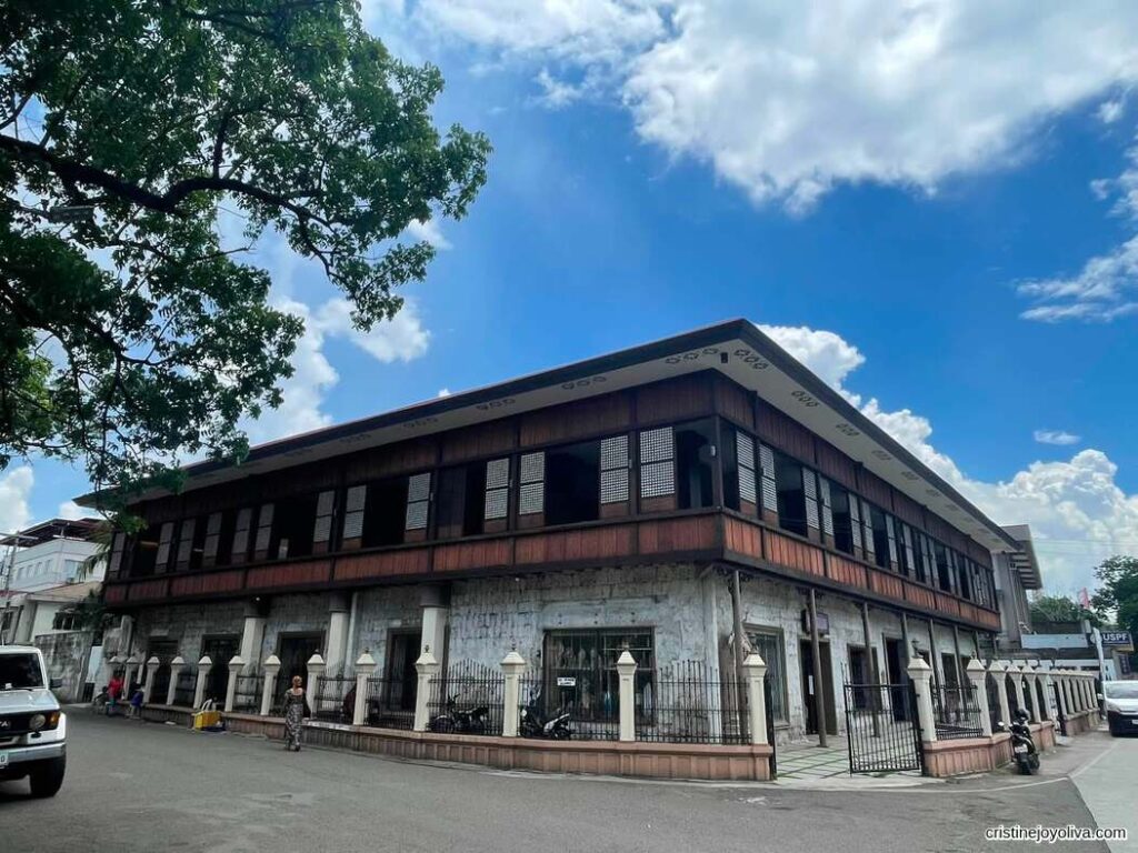 Exterior view of the Archdiocesan Museum of Cebu, a historic building with traditional architecture and clear blue sky