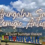 Things to do in Aningalan, Antique: I love MonteValle sign with mountain views at MonteValle Resort